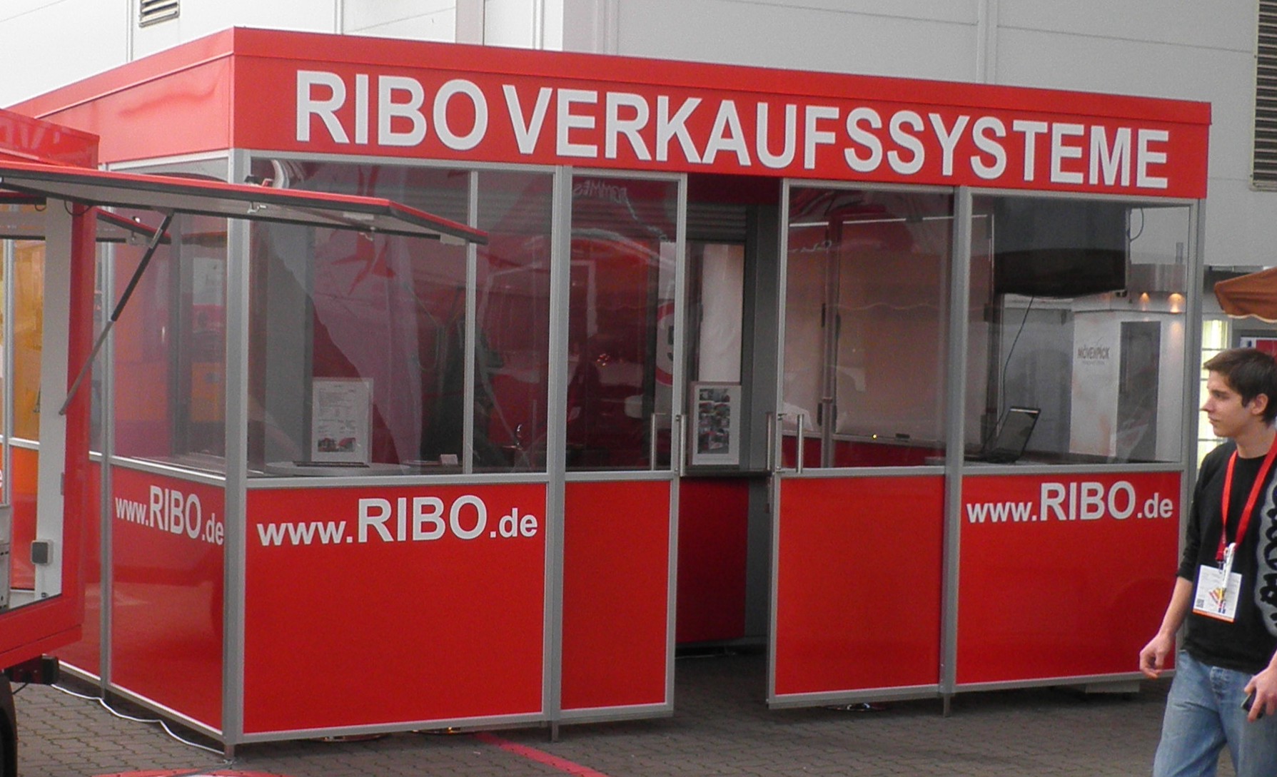 Kundenunterstand geschlossen